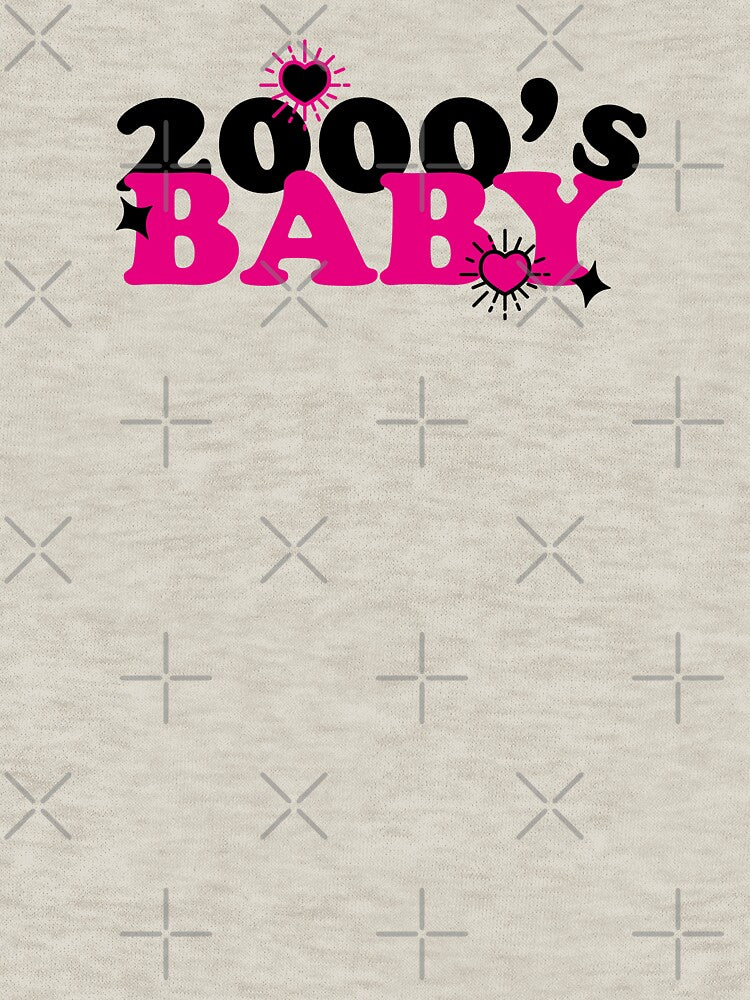 2000's Baby Y2k Graphic Tee, 2000's Baby Aesthetic Shirt, by chipmuckdesignn Hoodie, Sweatshirt | BlankRebels.com (Image 3)