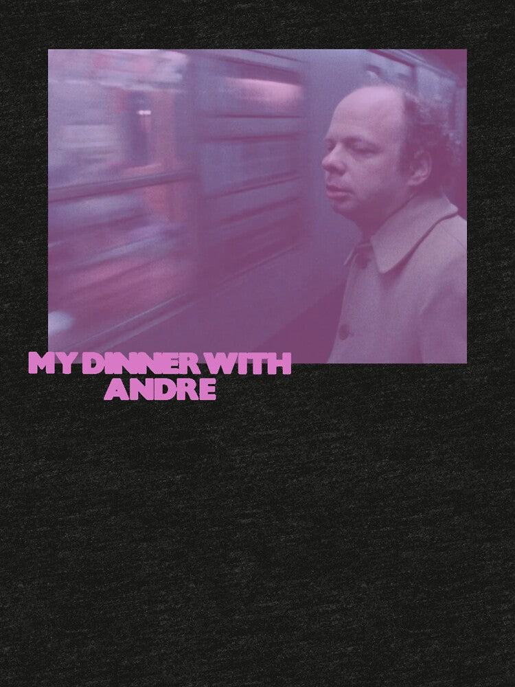 My Dinner With Andre Pastel Pink by Film and Cinema Emporium