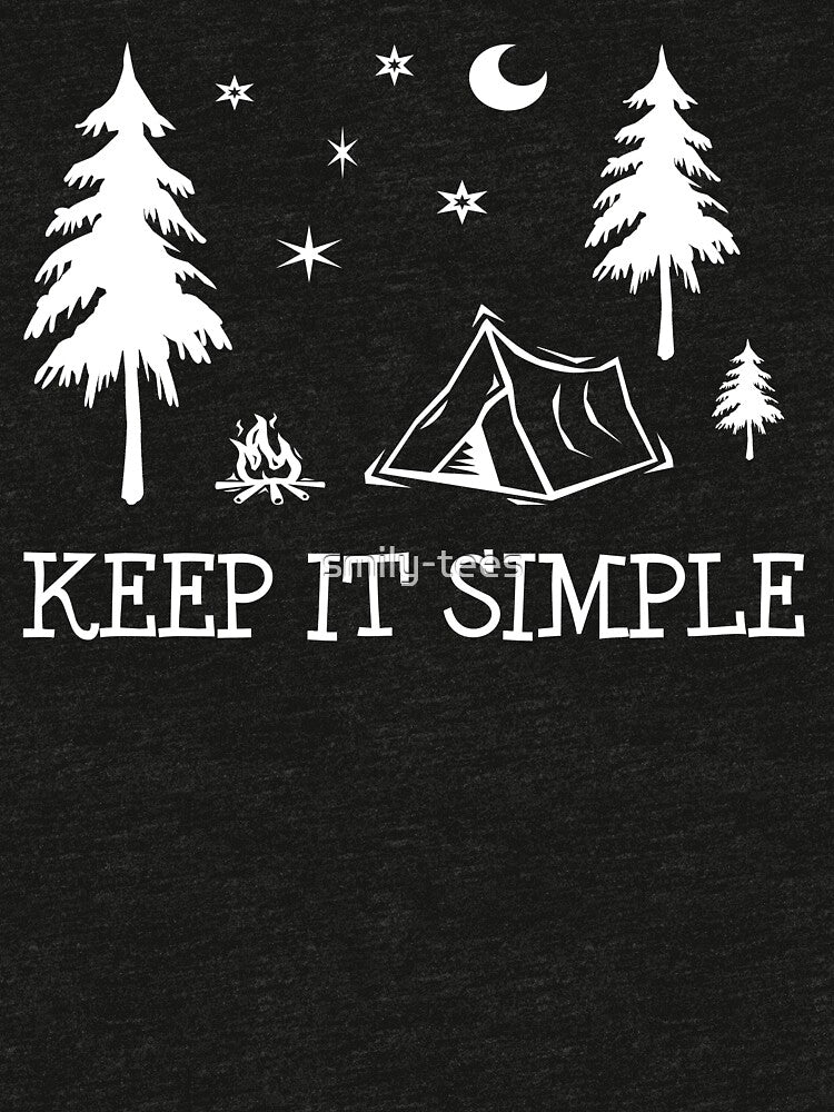 Camping Lover Camp Love  Keep it Simple by smily-tees Hoodie, Sweatshirt | BlankRebels.com (Image 3)