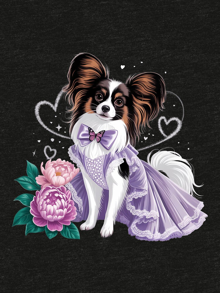 Papillon Dog Mom Pet Lover Mothers Day by EllenJast