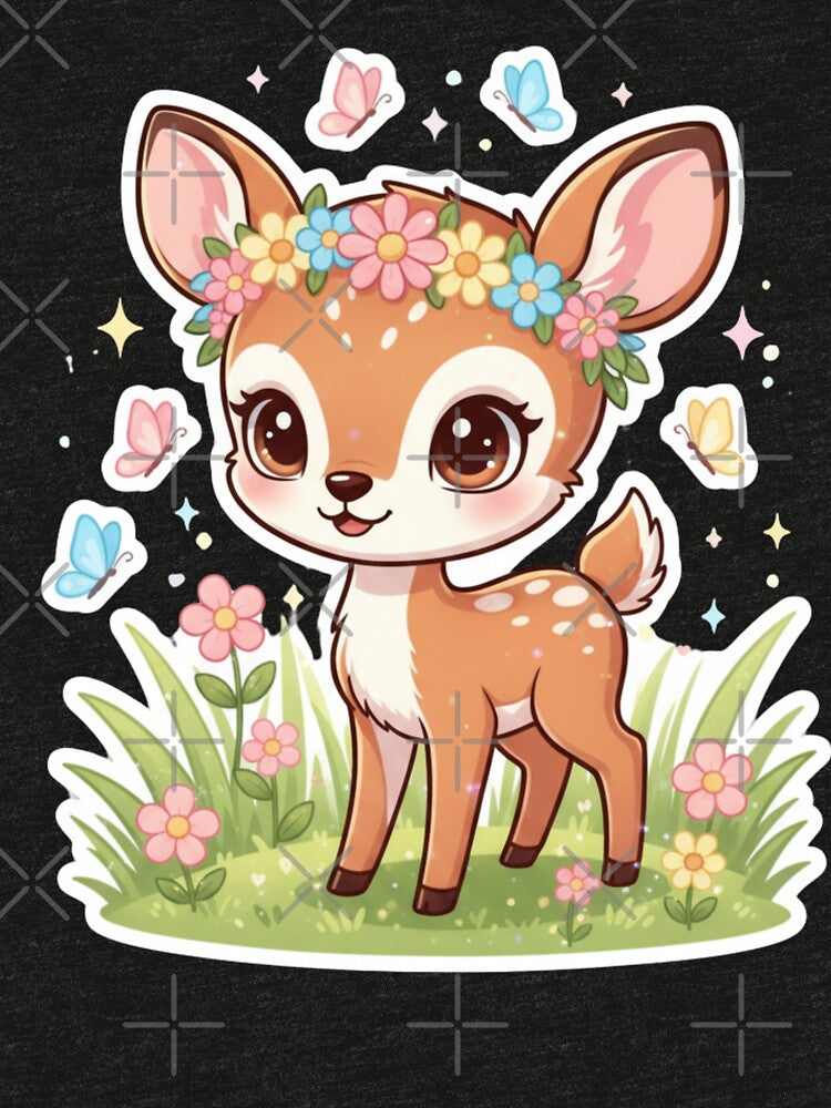 Enchanted Forest Fawn by SimonsDesignArt T-Shirts, Hoodie, Sweatshirt | BlankRebels.com (Image 3)