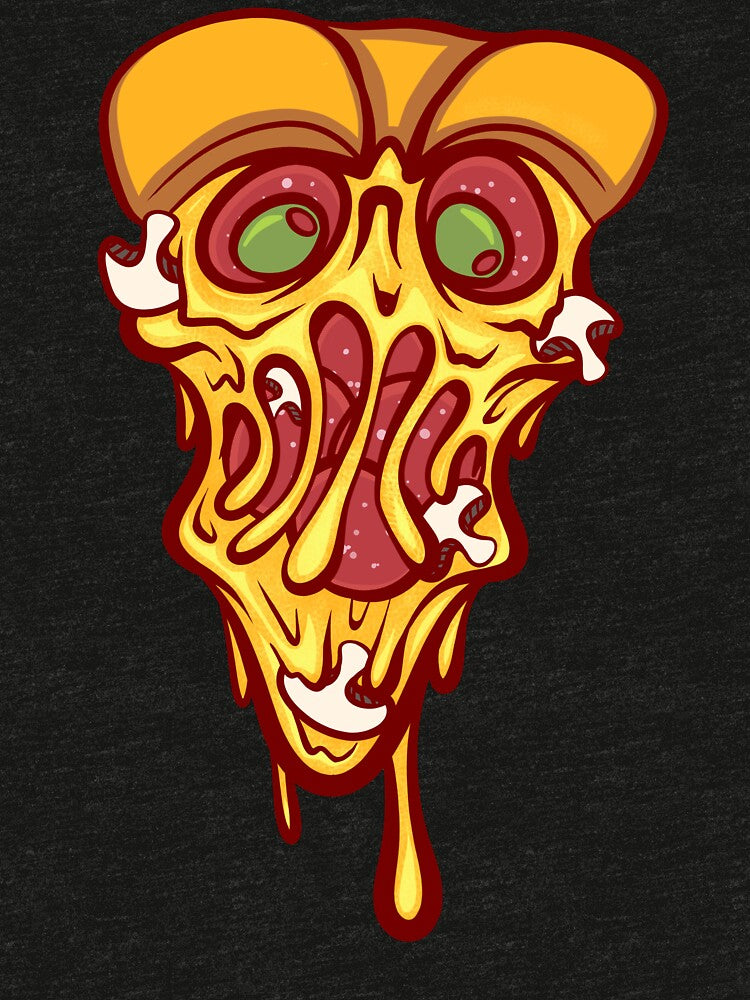 Pizza Monster Cheesy Extravaganza by ariverrr T-Shirts, Hoodie, Sweatshirt | BlankRebels.com (Image 3)
