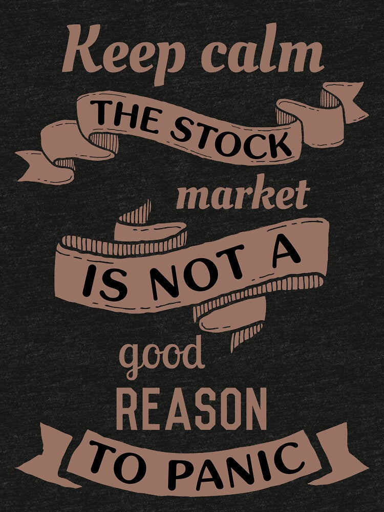 The stock market is not a good reason to panic by pallkris T-Shirts, Hoodie, Sweatshirt | BlankRebels.com (Image 3)