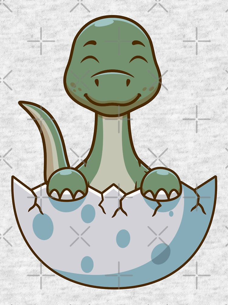 Cute Baby Dinosaur Hatching from Egg by IN Tales T-Shirts, Hoodie, Sweatshirt | BlankRebels.com (Image 3)