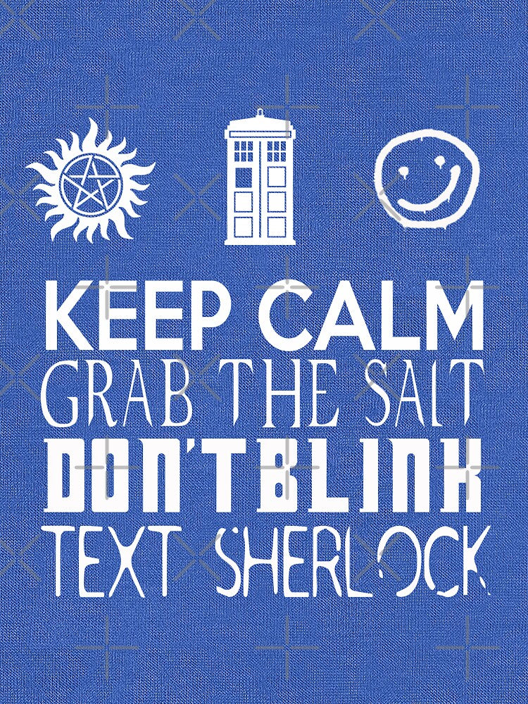 SuperWhoLock Shirt by CSPrintCo
