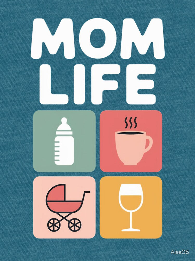 Mom Life by Aise06 T-Shirts, Hoodie, Sweatshirt | BlankRebels.com (Image 3)