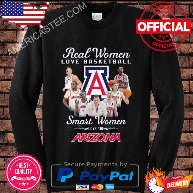 Real women love basketball smart women loves the Arizona Wildcats 2023 shirt