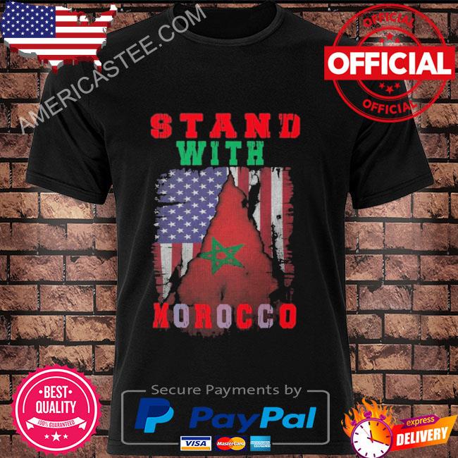 Rebuilding Together Stand With Morocco Earthquake Shirt