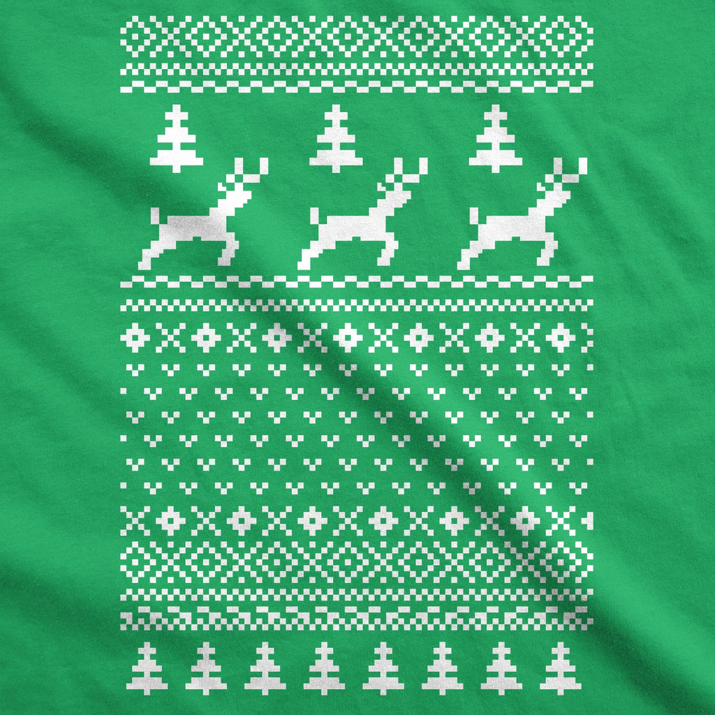 Reindeer Ugly Christmas Sweater Men's T Shirt