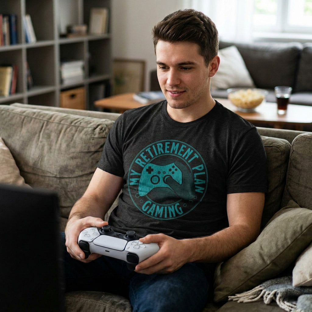 My Retirement Plan Gaming Men's T Shirt