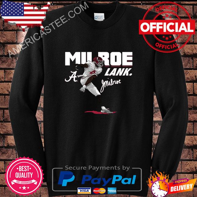 Retro lank alabama shirt jalen milroe shirt ncaa football shirt