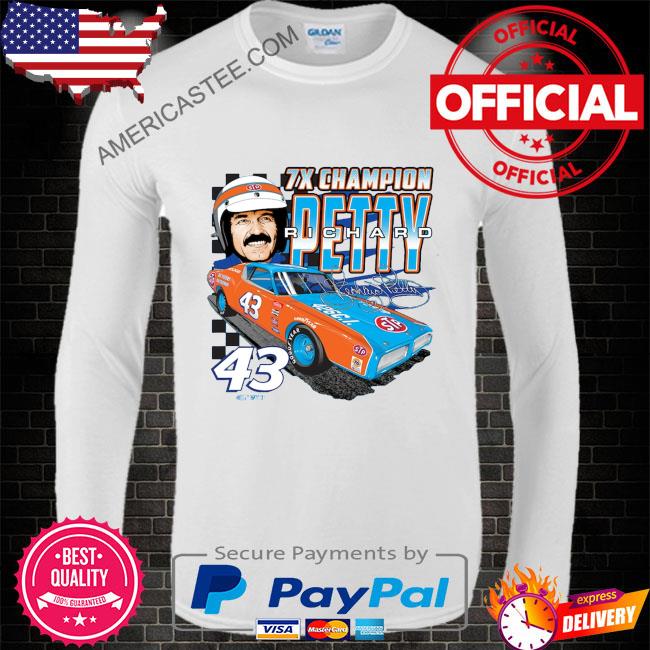 Richard petty legacy motor club team collection seven-time champion shirt