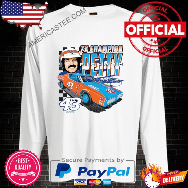 Richard petty legacy motor club team collection seven-time champion shirt
