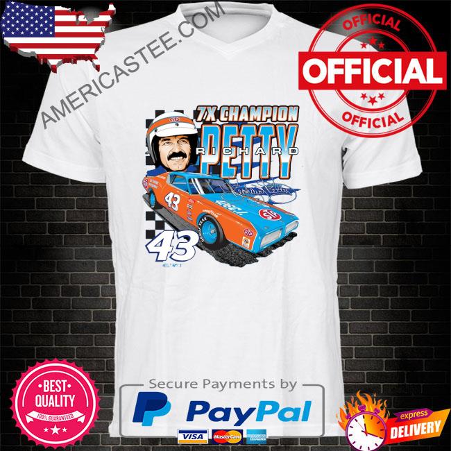 Richard petty legacy motor club team collection seven-time champion shirt