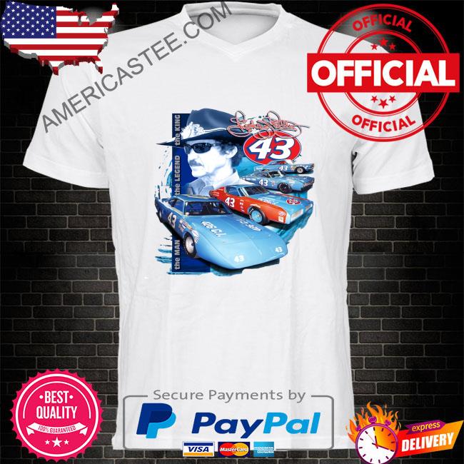 Richard petty legacy motor club team collection the man the legend the king shirt