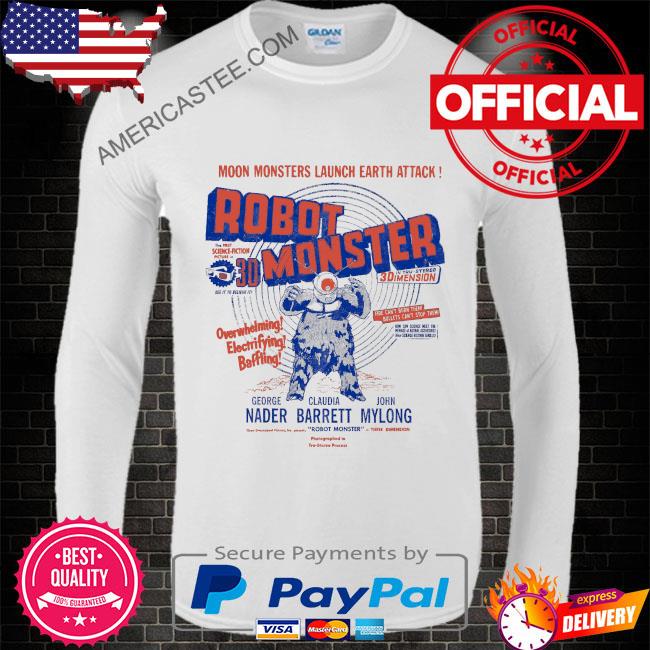 Robot monster – baseball shirt