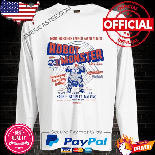 Robot monster – baseball shirt