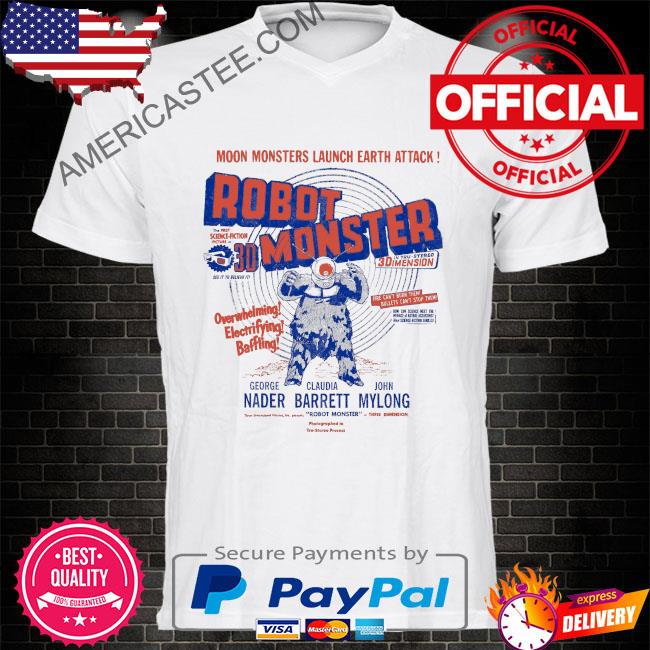 Robot monster – baseball shirt