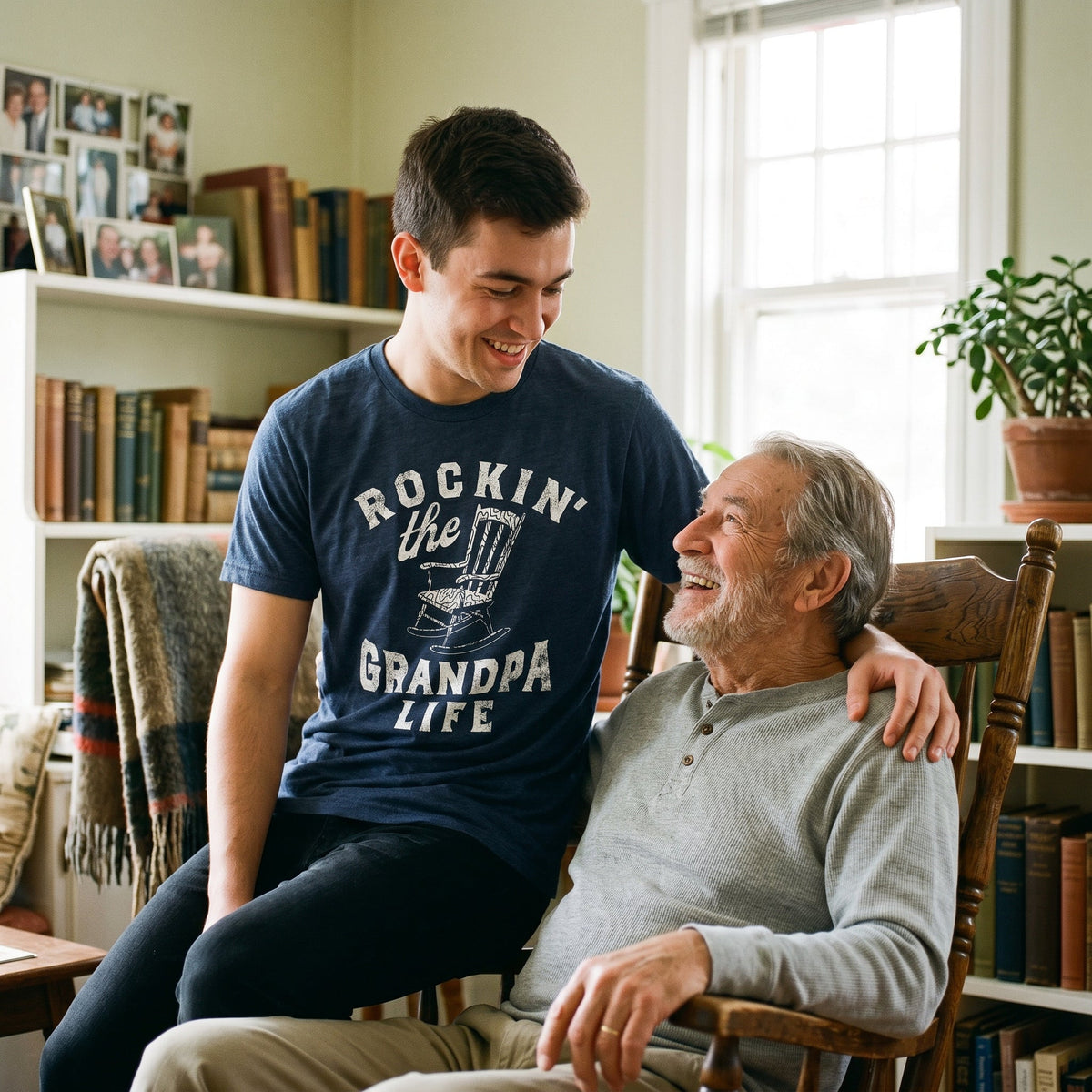 Rockin The Grandpa Life Men's T Shirt