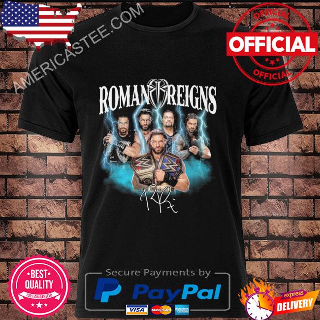 Roman reigns 2023 thank you for the memories signatures shirt