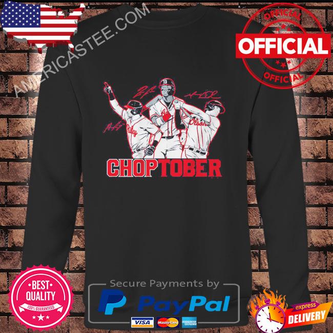 Ronald acuña jr matt olson & austin riley choptober shirt