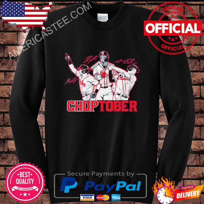 Ronald acuña jr matt olson & austin riley choptober shirt