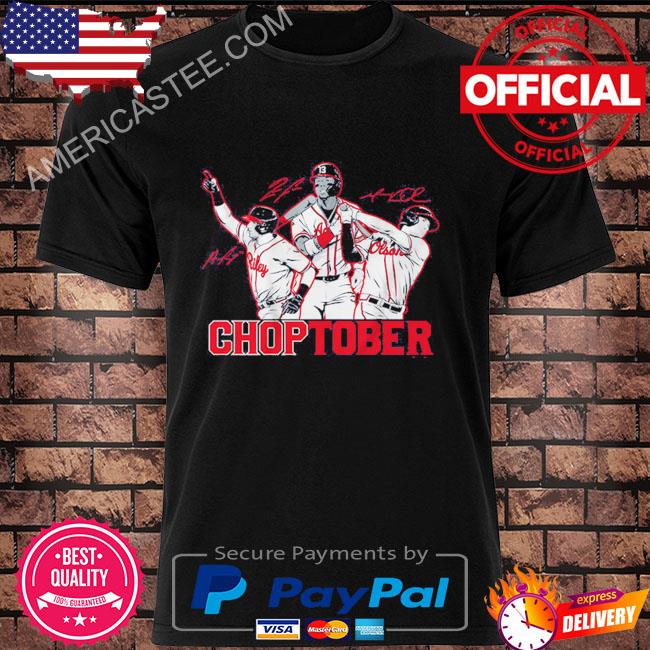 Ronald acuña jr matt olson & austin riley choptober shirt