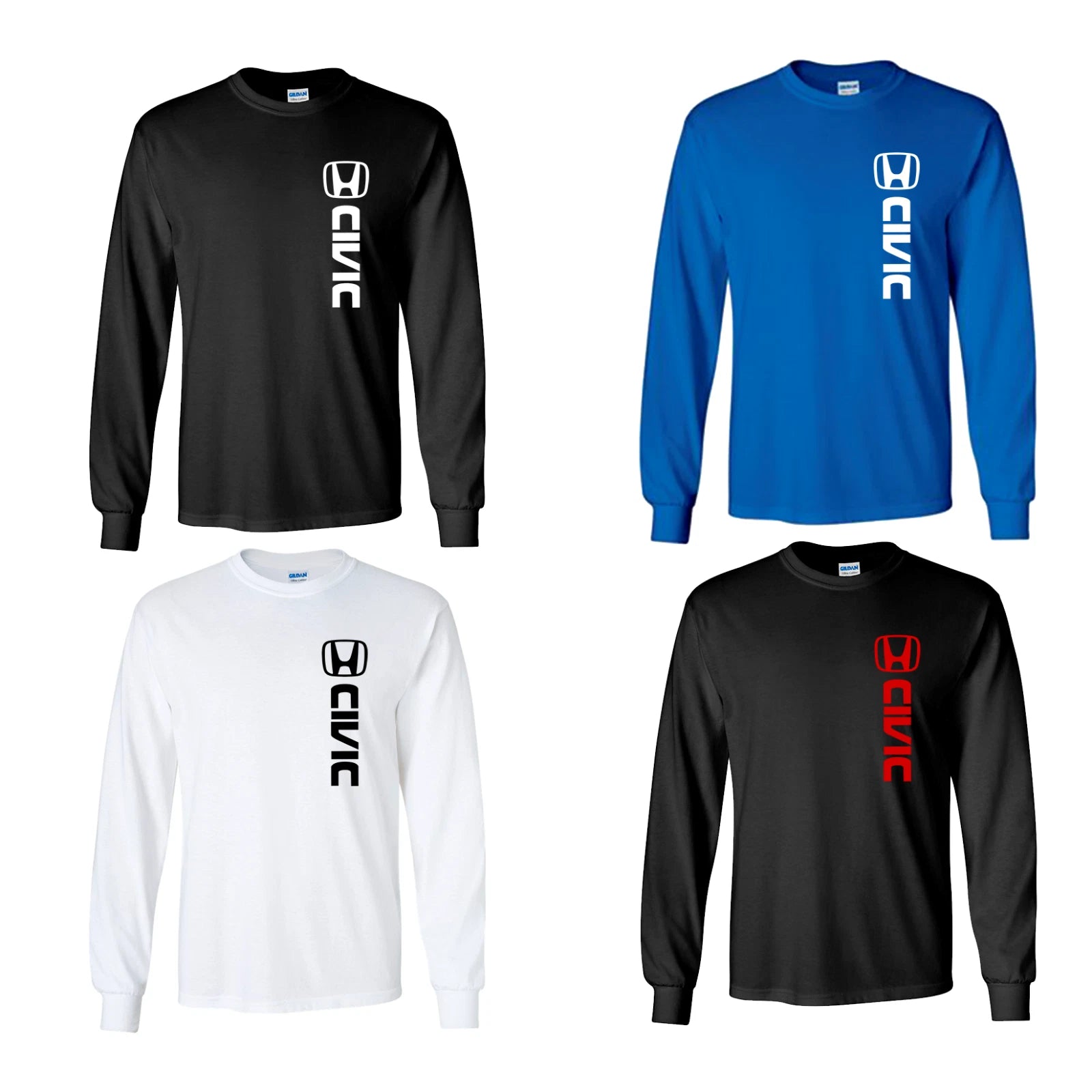 Honda Civic Long Sleeve T Shirt