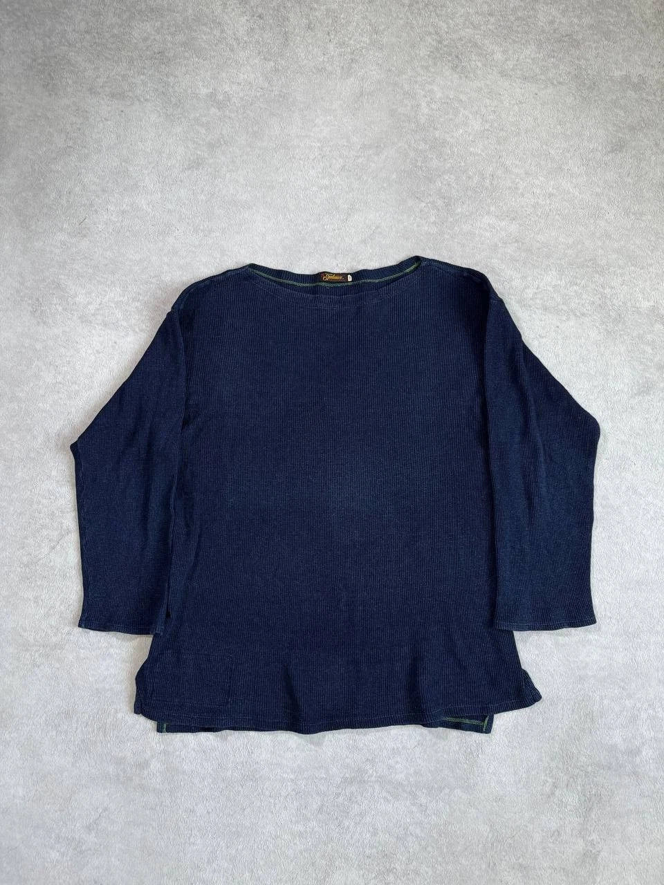 MFSC Sportsman NOS Indigo Waffle Shirt XL Mister Freedom Blue