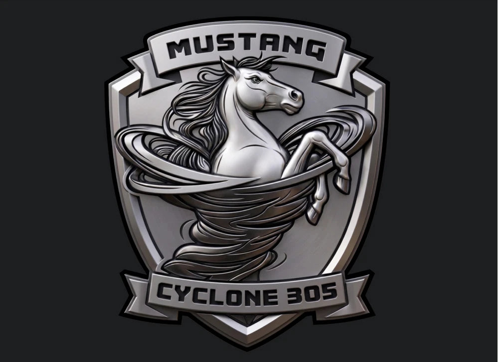 2011-2017 Ford Mustang 3.7 V6 - 305 HP Men's T-Shirt - Brand New - RARE! Large