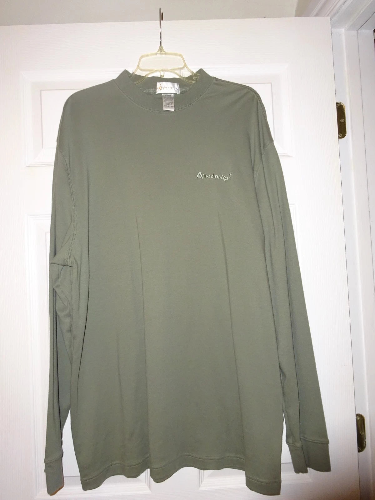 Anadarko Petroleum Olive Green Long Sleeve Shirt XXL