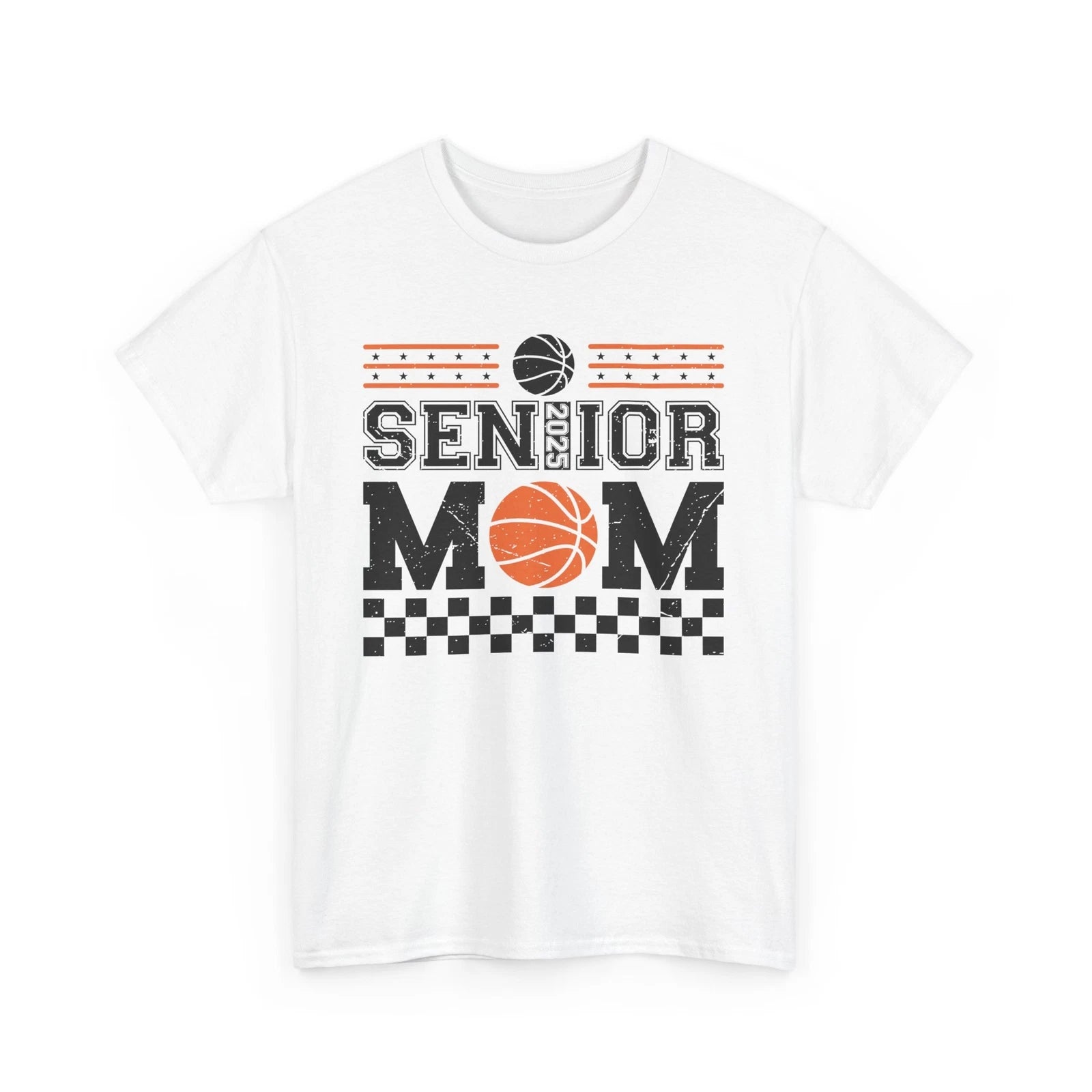 Basketball and Hoops Tee | Athletic Street Style Shirt - Senior Mom T-Shirt