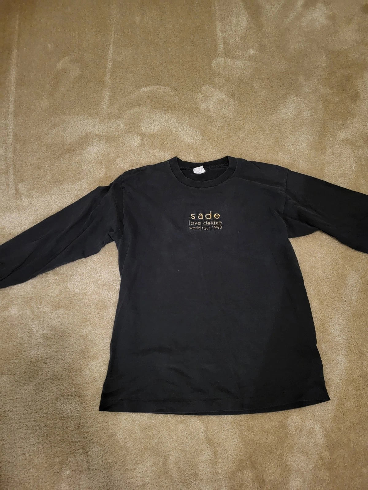 Vintage Sade 1993 Love Deluxe Long Sleeve Shirt