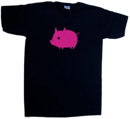 Baby Pig V-Neck T-Shirt