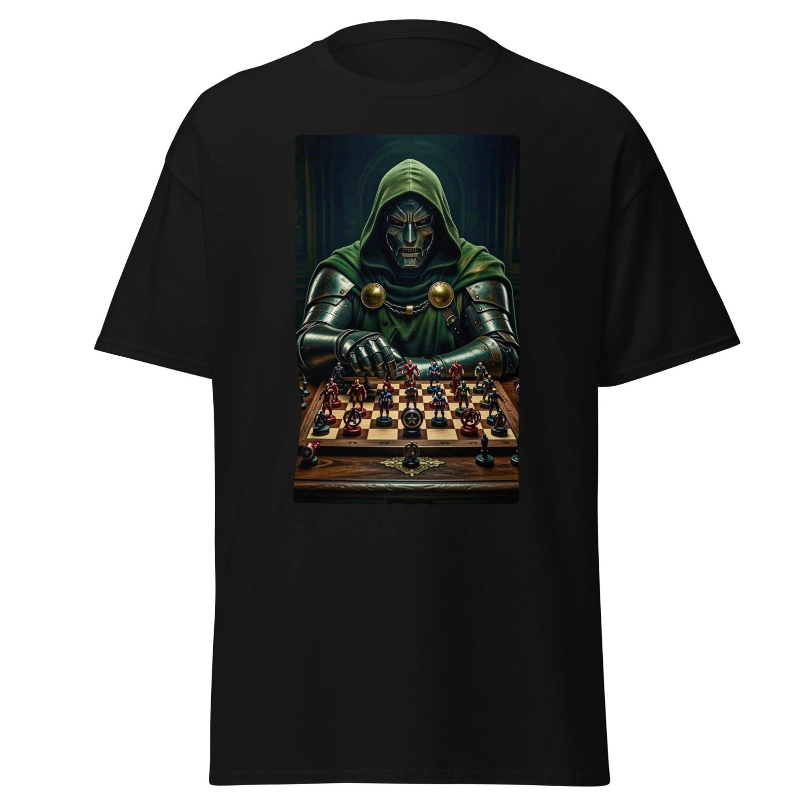 Dr Doom Chess Fantastic Four Marvel Cool Comic Book Unisex T-Shirt - 10 Colours