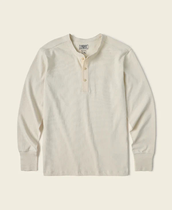 Vintage Long Sleeve Henley Shirt