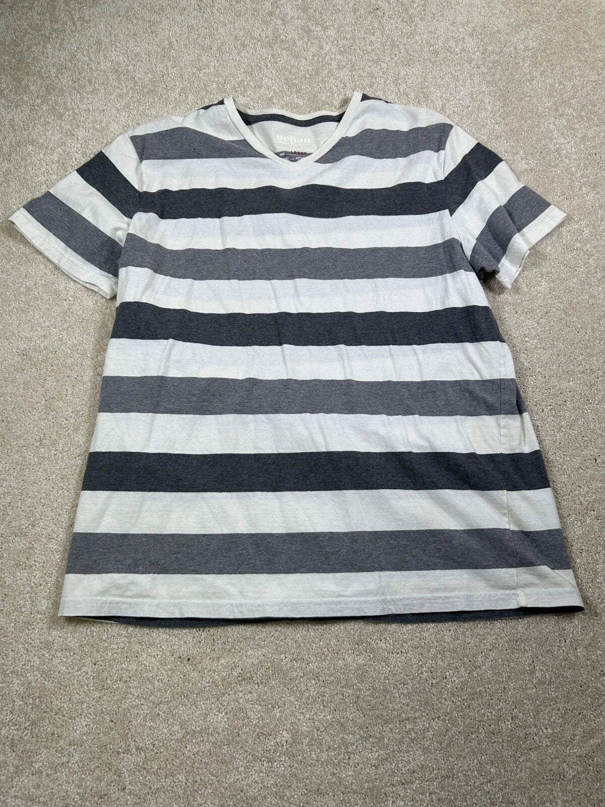 Urban Pipeline Mens Size M Blue Short Sleeve V Neck T Shirt 1448GRD