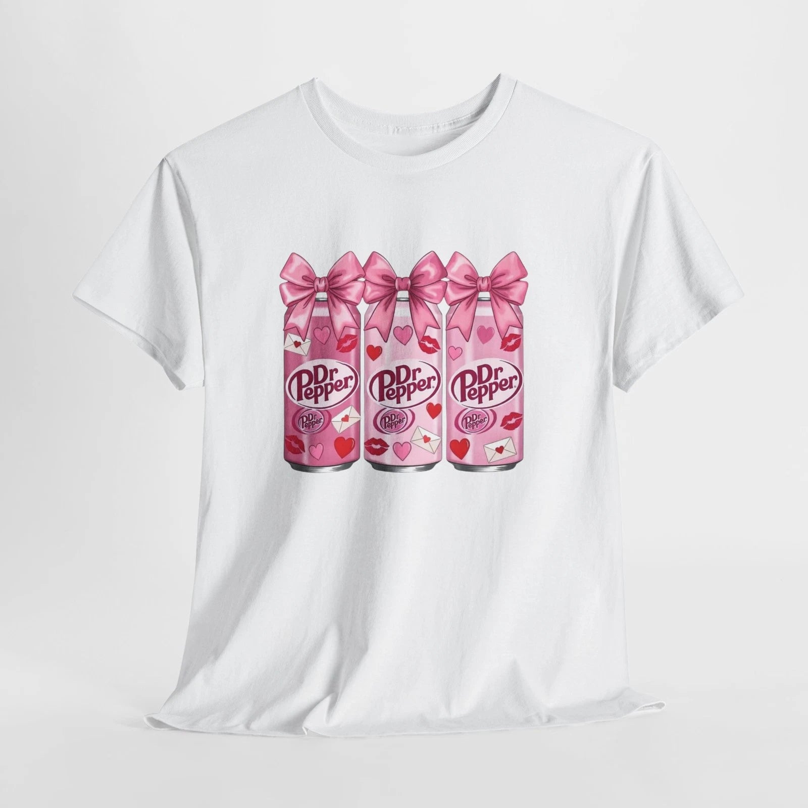 Pink Soda Cans Tee | Cute Dr Pepper Inspired Design