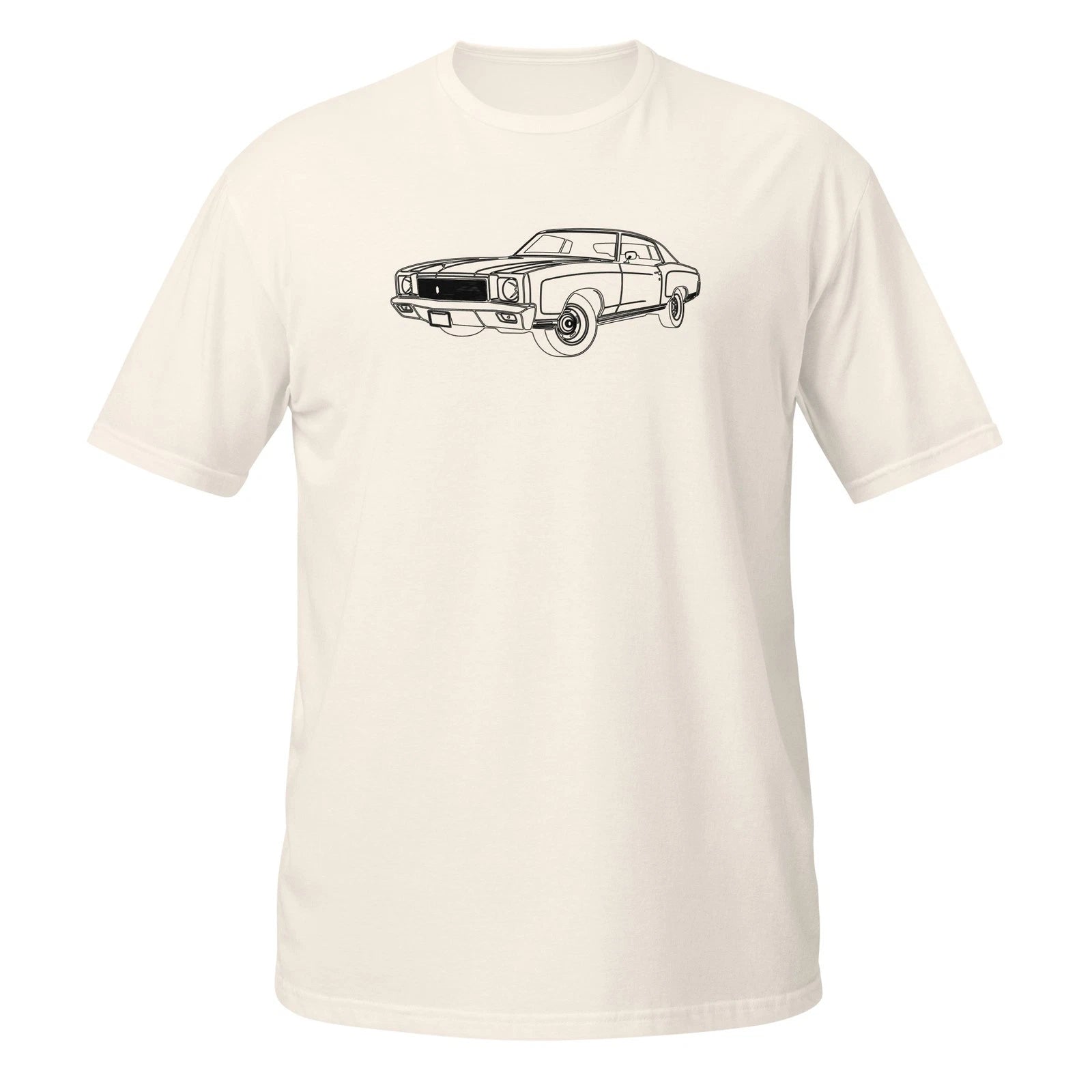 Comfy T-Shirt For Chevrolet Montelo 1971 Car Lovers Birthday Gift Stylish Tee