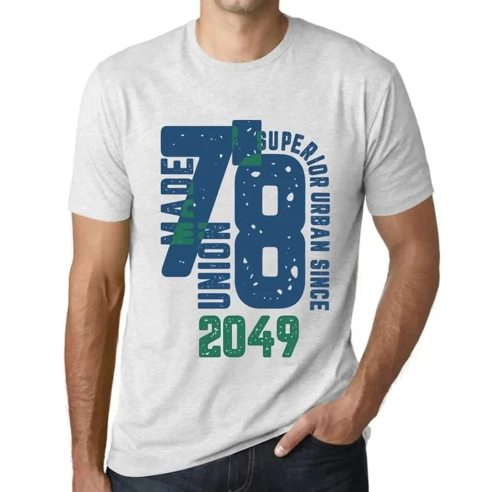 Men's Graphic T-Shirt Superior Urban Style Since 2049 Eco-Friendly Limited