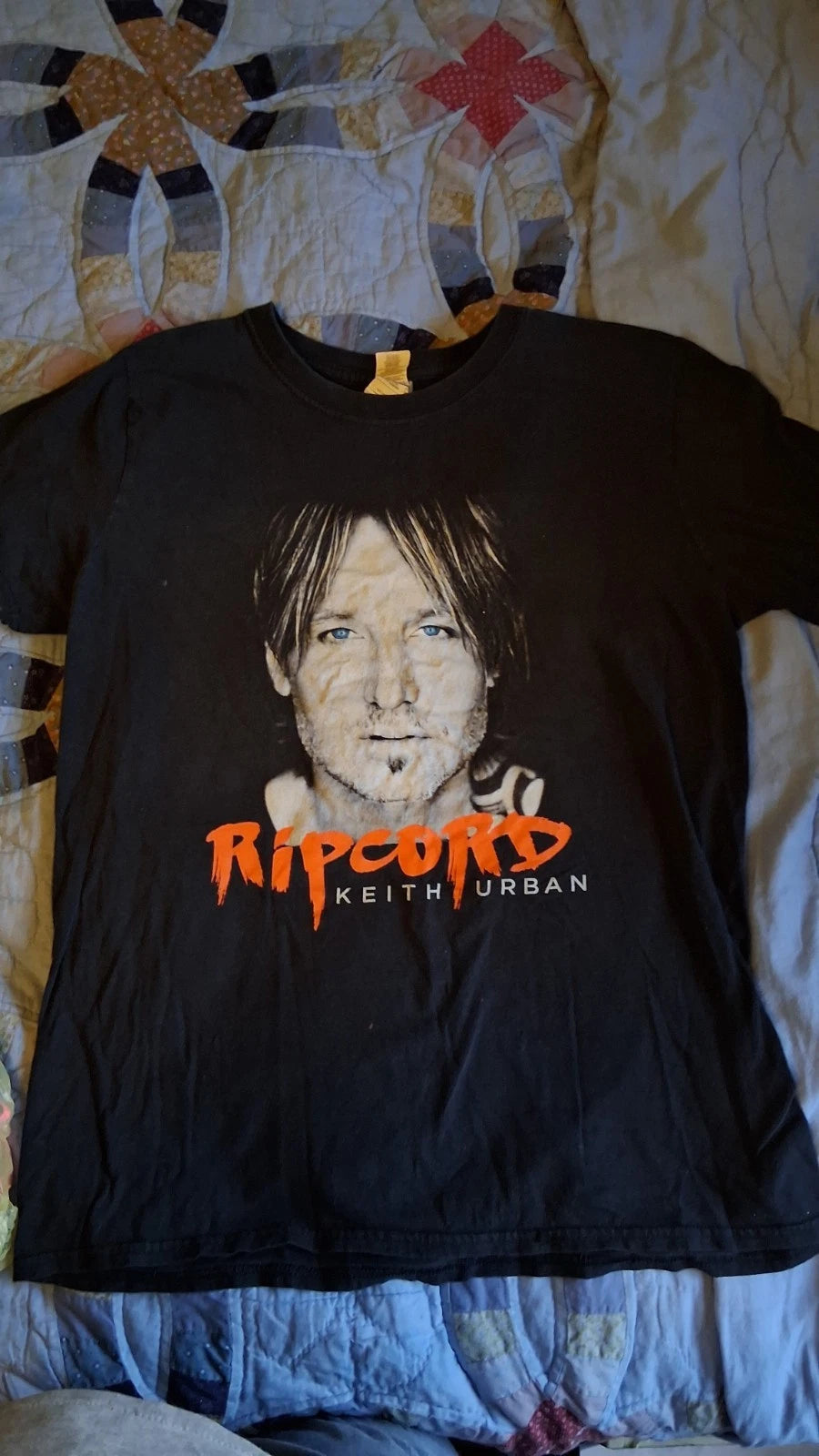 Keith Urban Shirt Ripcord World Tour Country Music Concert Tee Size Medium