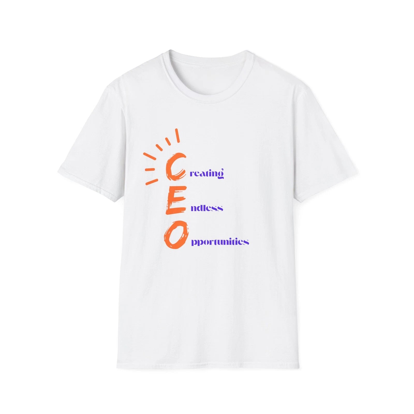 CEO | Colorful Shirt | Cool Shirt | Unisex Softstyle T-Shirt