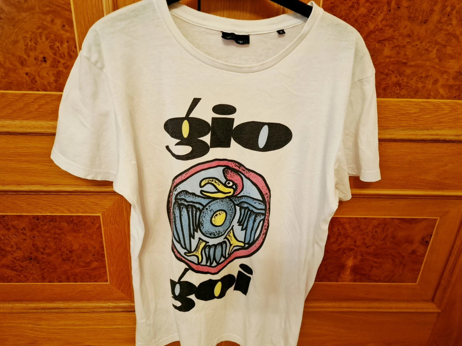 Gio Goi Vintage Original Tshirt White Size M Excellent Condition 80s 90s Casuals
