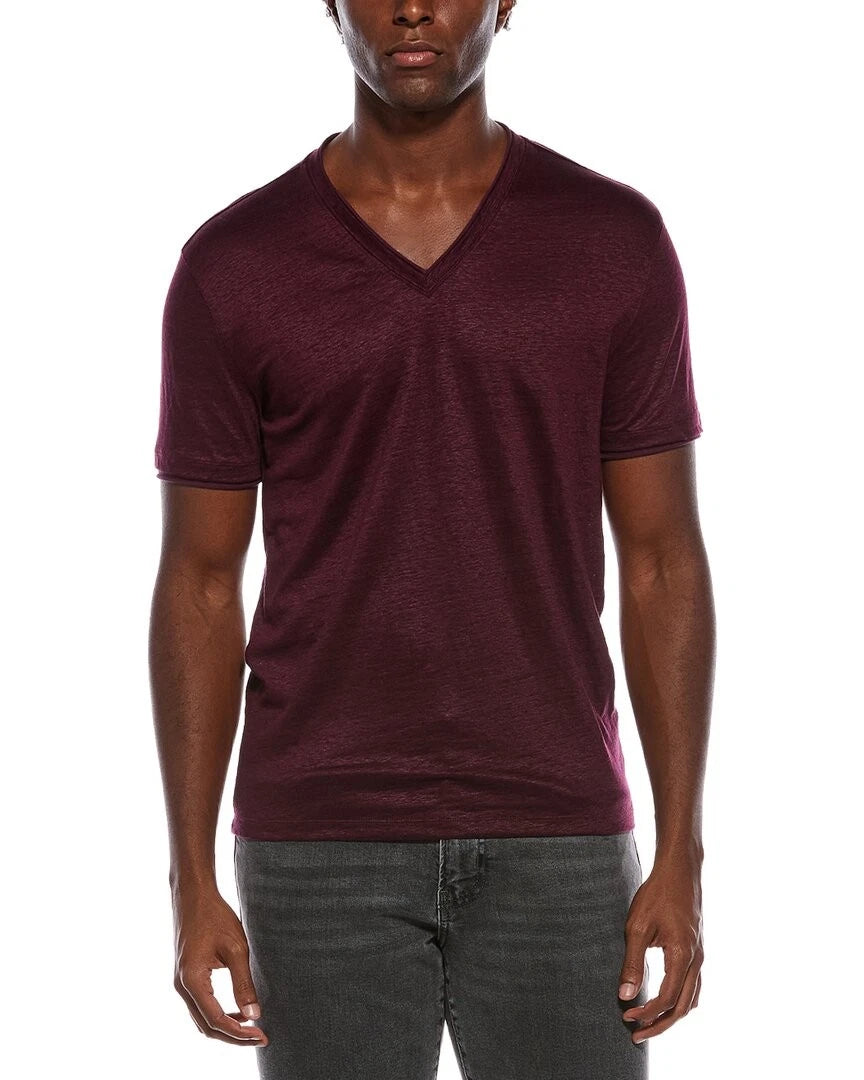 John Varvatos Wooster Slim Fit Linen Shirt Men's