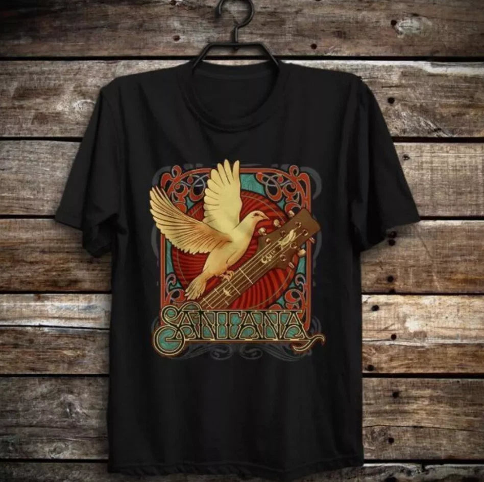 Latin Rock Santana Tommy Anthony Carlos Santana Supernatural Smooth T Shirt