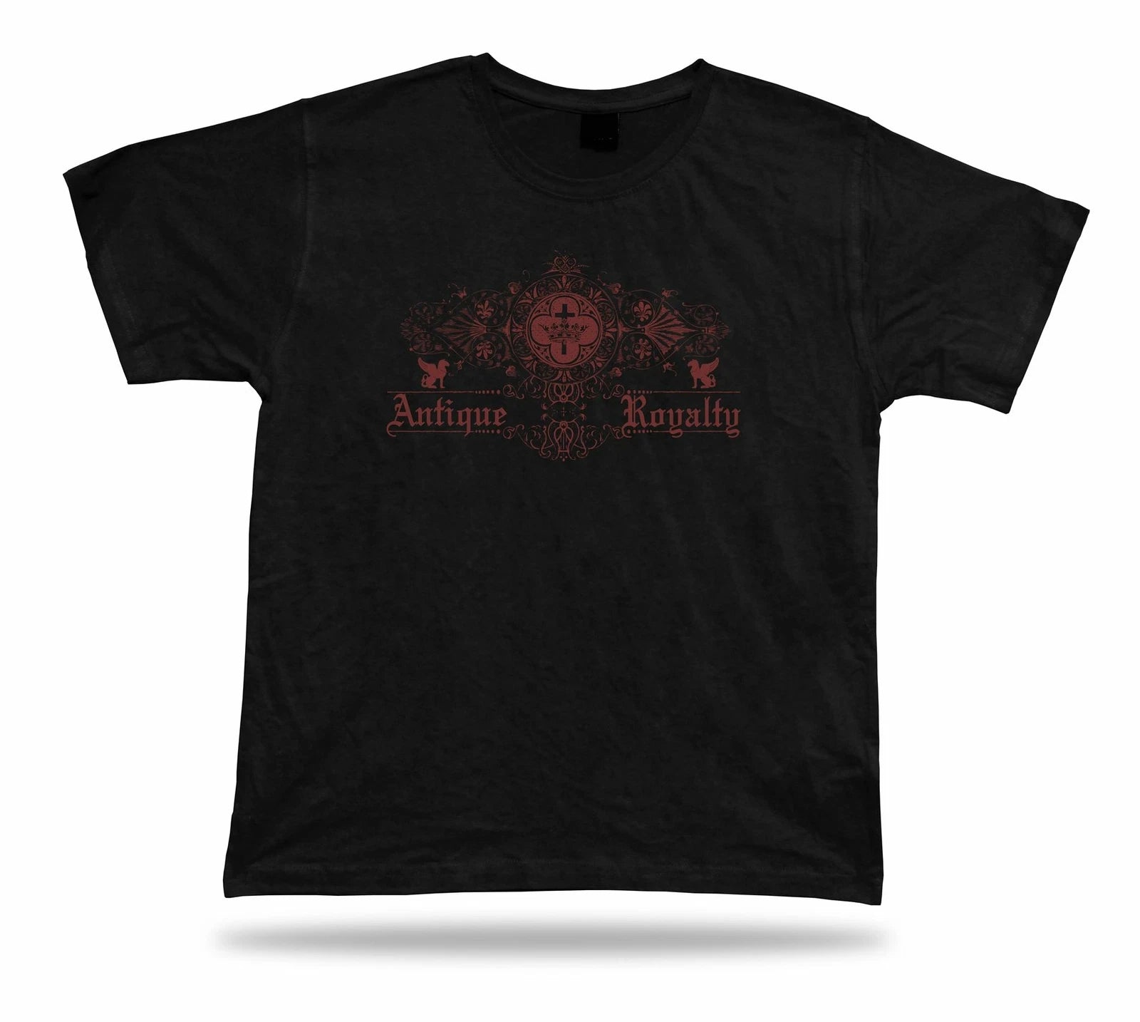 Tshirt Tee Shirt Birthday Gift Idea Antique Royalty Insignia Stylish Crown Class