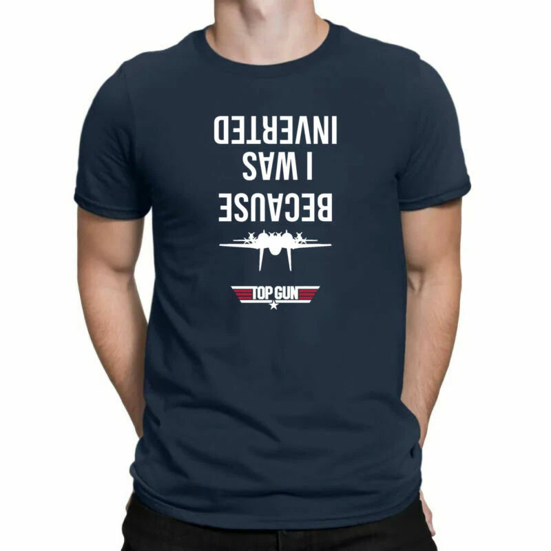 Tee Top  Was  T Because Inverted Inspired Men's I Cruise Shirt F14 -