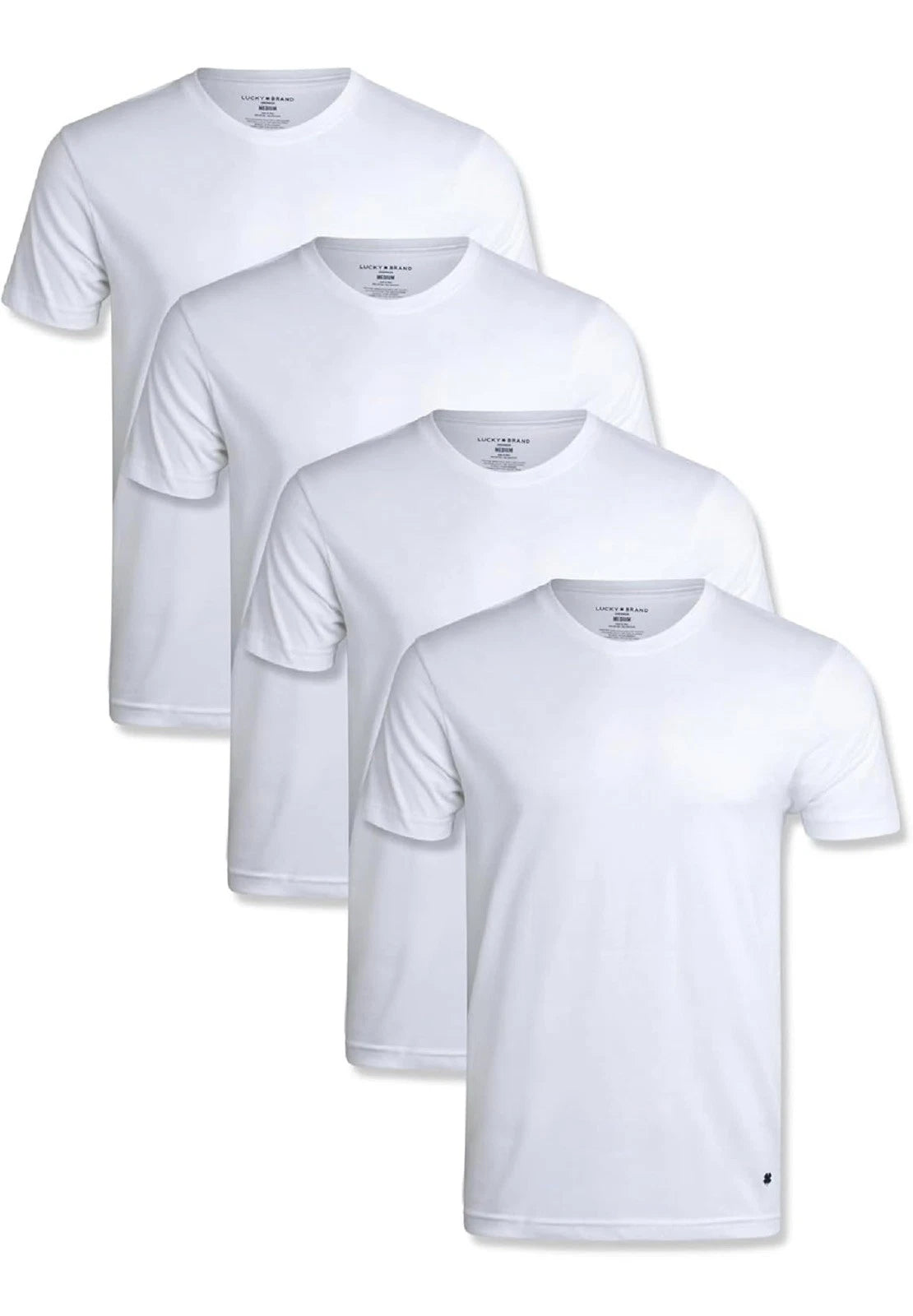 Lucky Brand Crew Neck Tees 4pk