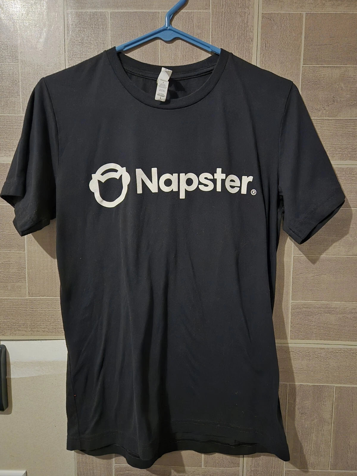Napster T-Shirt Black Size Small Music Download