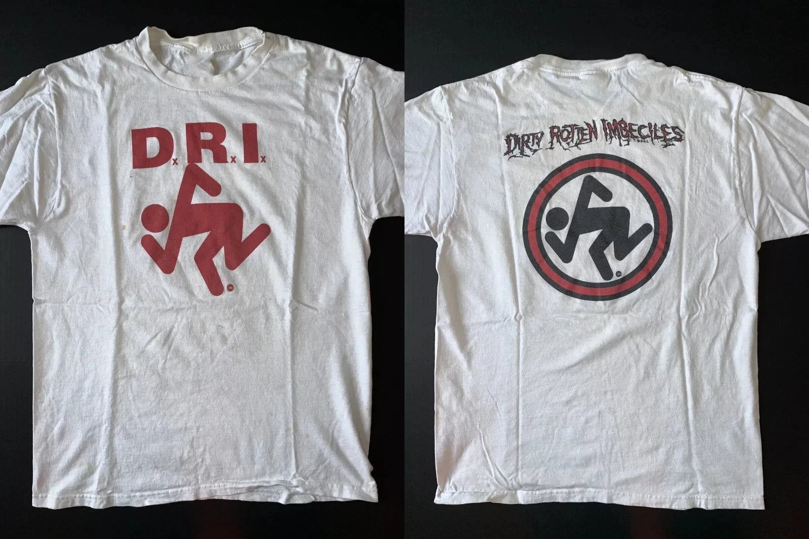 D.R.I. Dirty Rotten Imbeciles Band Double SIded T Shirt Full Size S-5XL